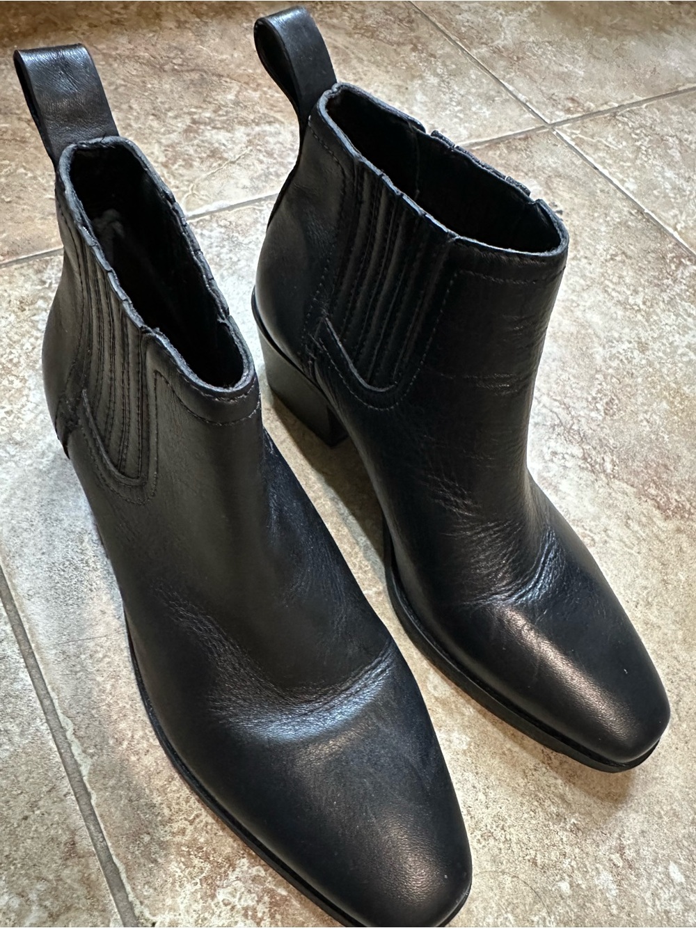 Lucky Brand Idola Black Booties – Size 6.5 – Never Worn